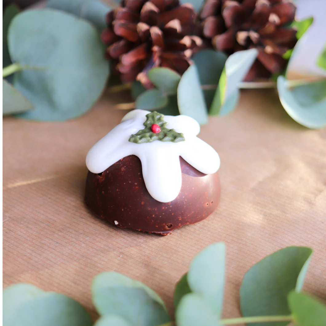 Christmas Pudding - Chocolate Biscuit Cake
