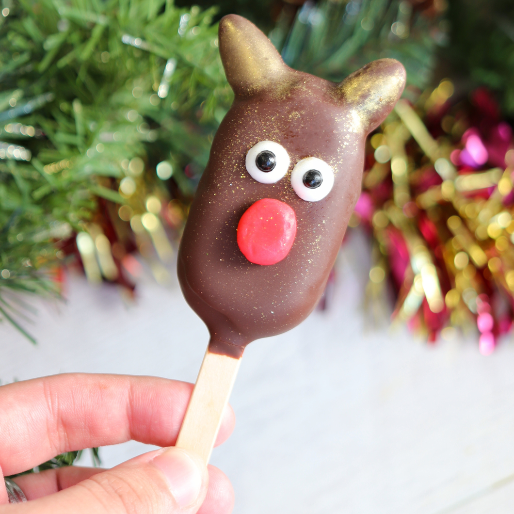 Reindeer Chocolate Biscuit Cake